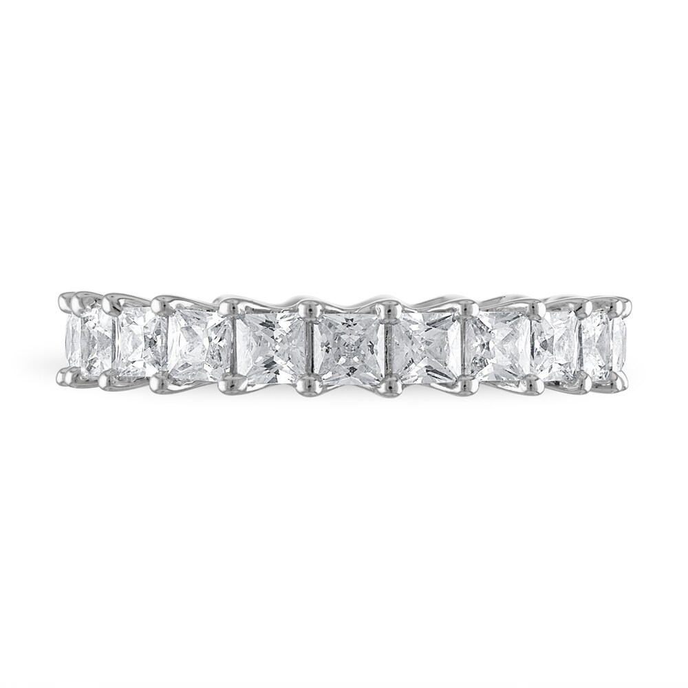 Diamond Eternity Band 3 ct tw Princess-cut 14K White Gold KUjM3oWZ