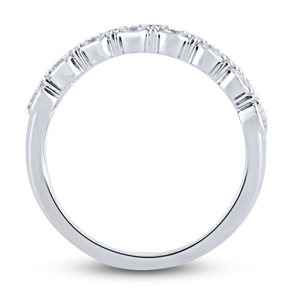 Diamond Anniversary Band 1/2 ct tw Round 14K White Gold KoX6QNTy