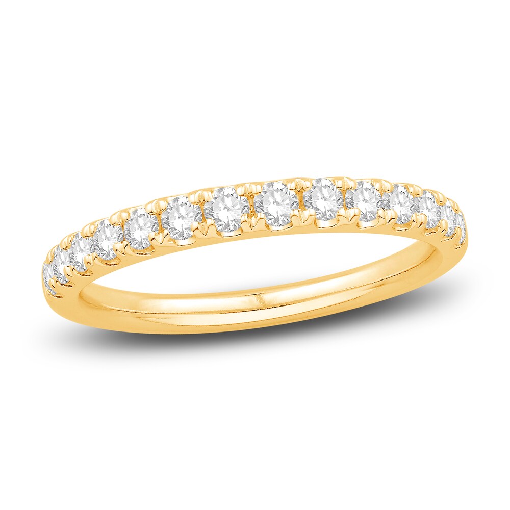 Diamond Anniversary Band 1/2 ct tw Round 14K Yellow Gold LbOFhuJl