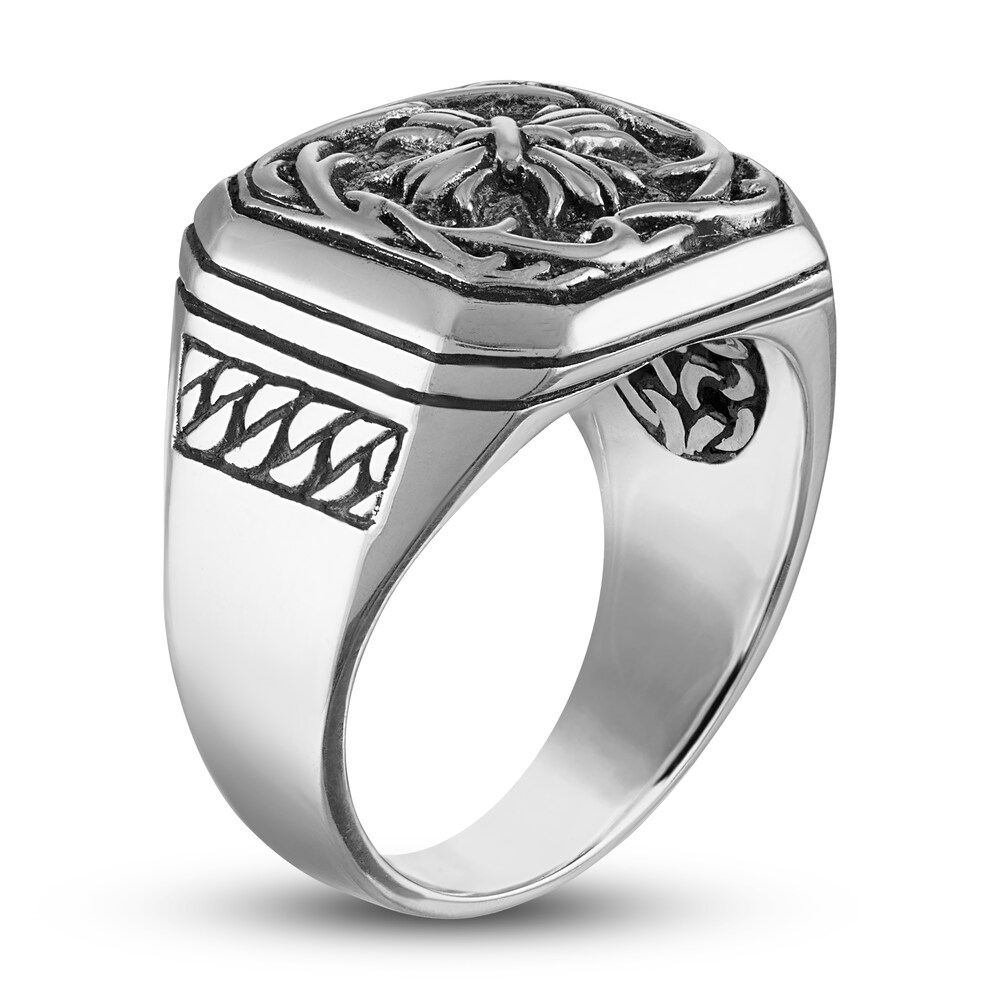 Men\'s Celtic Ring Sterling Silver LfRbYayB