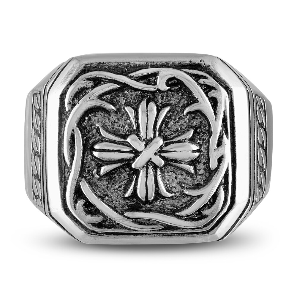 Men\'s Celtic Ring Sterling Silver LfRbYayB