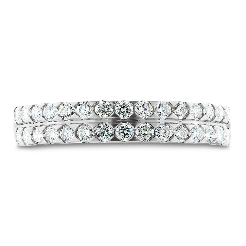 Diamond Anniversary Ring 1/2 ct tw Round 14K White Gold MkPImzyP