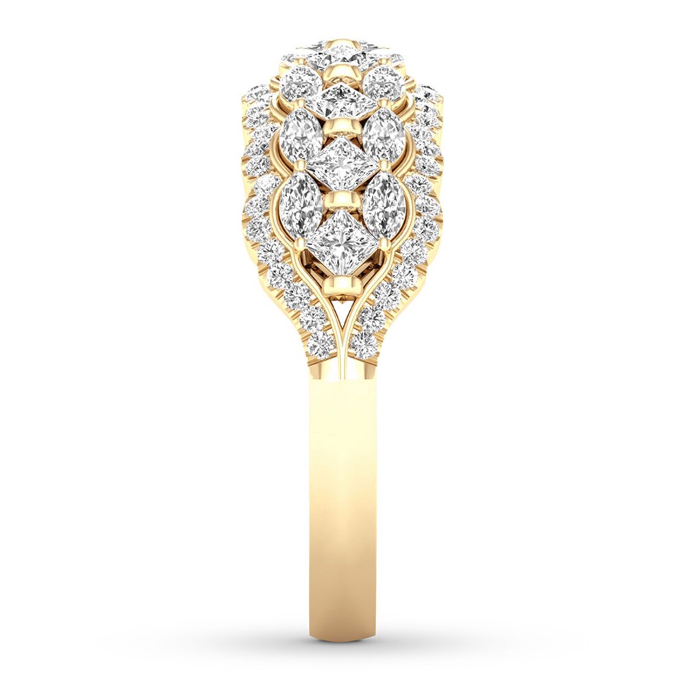 Diamond Anniversary Band 1-1/4 carat tw 14K Yellow Gold MuQ3iUEZ