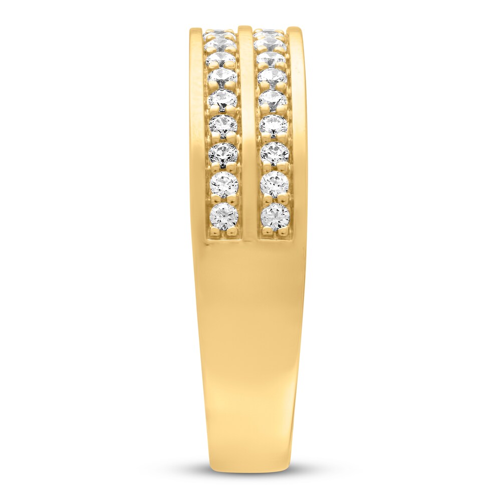 Vera Wang WISH Ring 3/4 carat tw Diamonds 14K Yellow Gold NODX4j2e