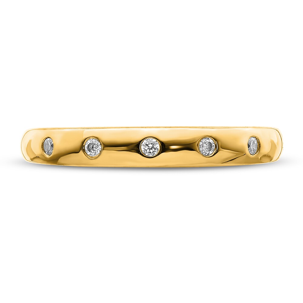 5-stone Diamond Ring 1/20 ct tw Round 14K Yellow Gold Na0ORcQe