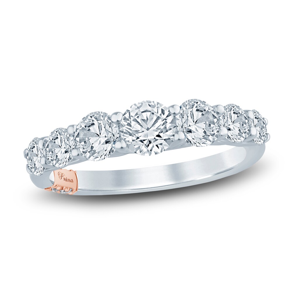 Pnina Tornai Lab-Created Diamond Anniversary Band 1-1/2 ct tw Round 14K White Gold OFh3nCjV