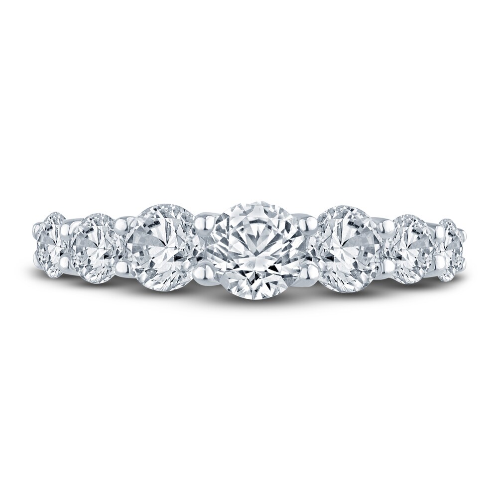 Pnina Tornai Lab-Created Diamond Anniversary Band 1-1/2 ct tw Round 14K White Gold OFh3nCjV