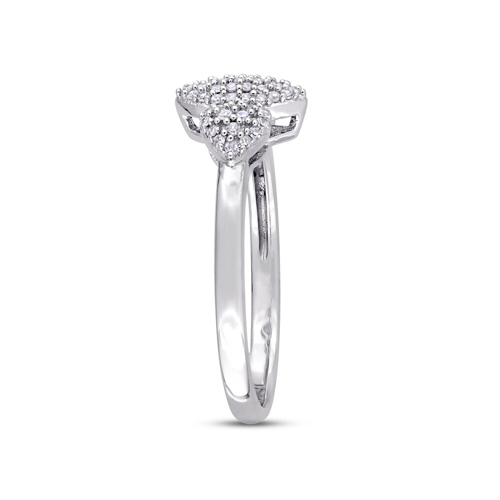 Diamond Ring 1/5 ct tw Round 14K White Gold OVhRTphZ