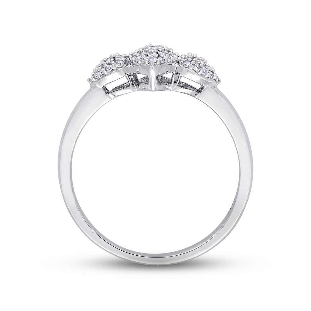 Diamond Ring 1/5 ct tw Round 14K White Gold OVhRTphZ