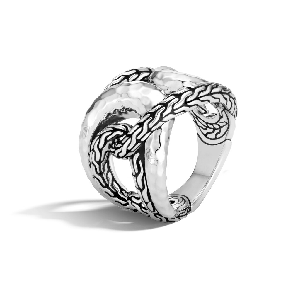 John Hardy Palu Sculpture Ring Sterling Silver P1UMzehi