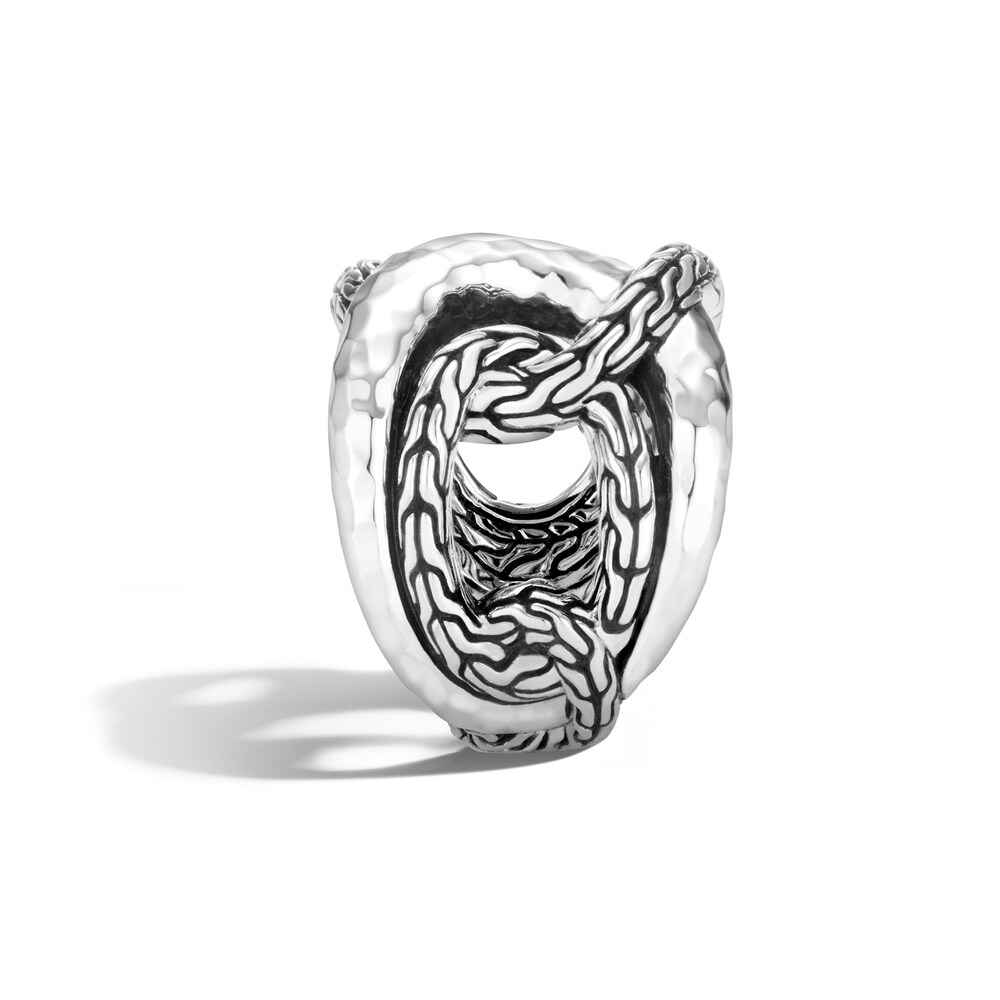 John Hardy Palu Sculpture Ring Sterling Silver P1UMzehi