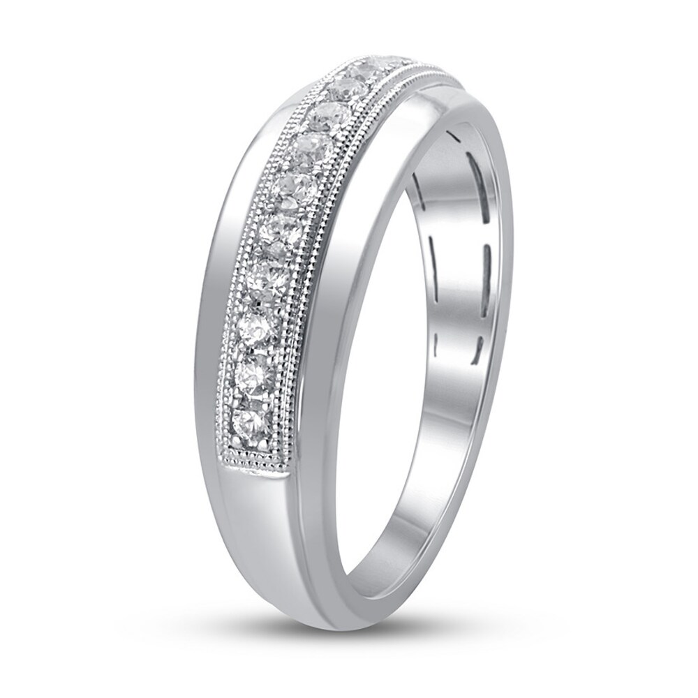 Men\'s Diamond Band 1/3 ct tw Round-cut Platinum P8ekWn37