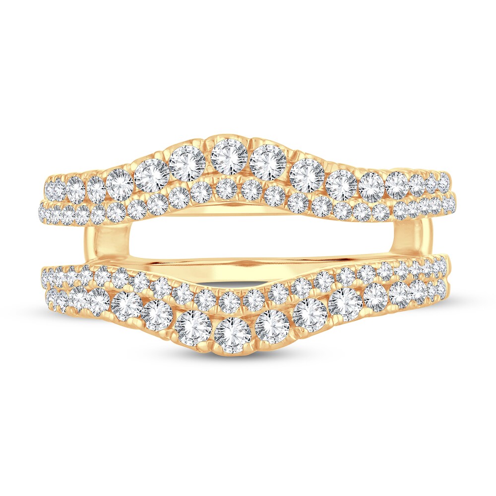 Diamond Enhancer Ring 3/4 ct tw Round 14K Yellow Gold PR7oPnVn