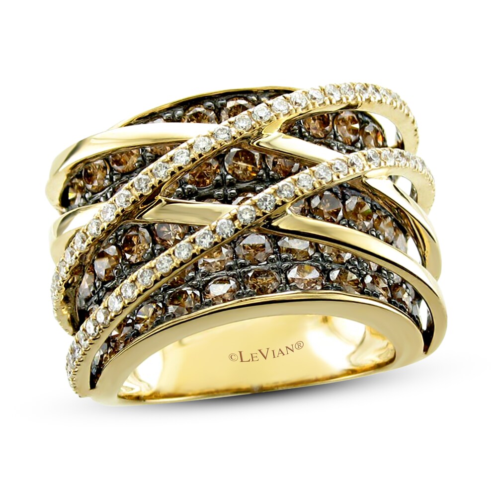 Le Vian Diamond Ring 3-1/2 ct tw 14K Honey Gold Pm5LSH9V [Pm5LSH9V]