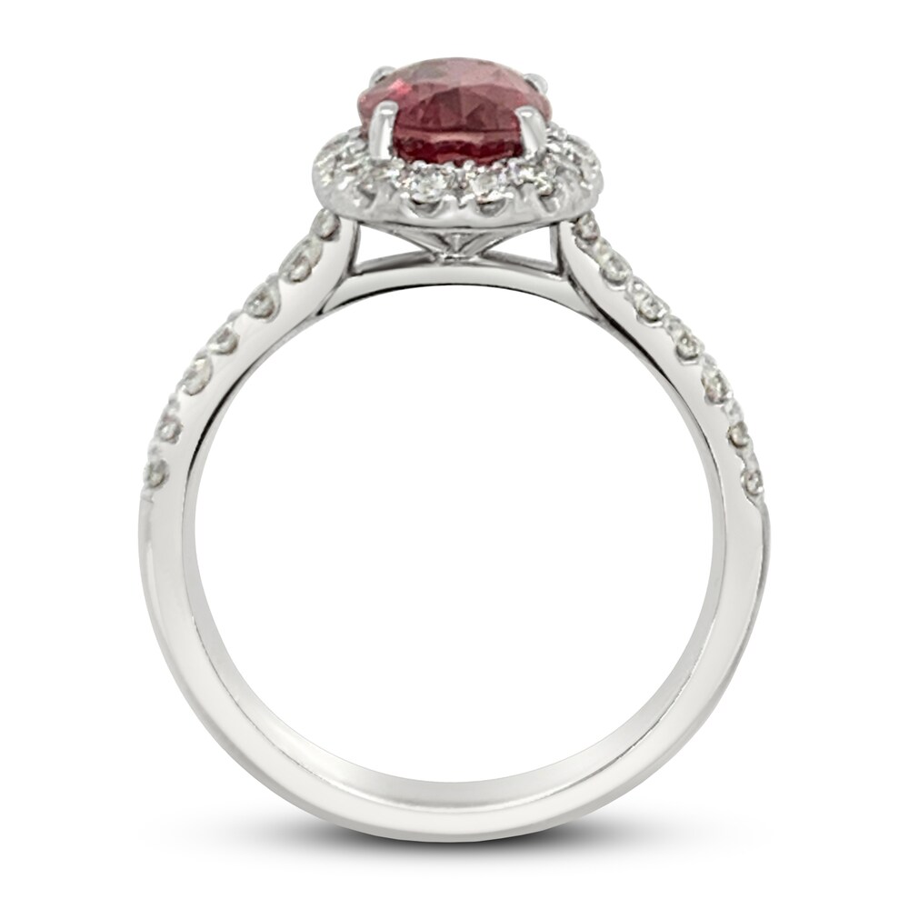 Le Vian Natural Ruby Ring 1/2 ct tw Diamonds 18K Vanilla Gold Pr7kaIby