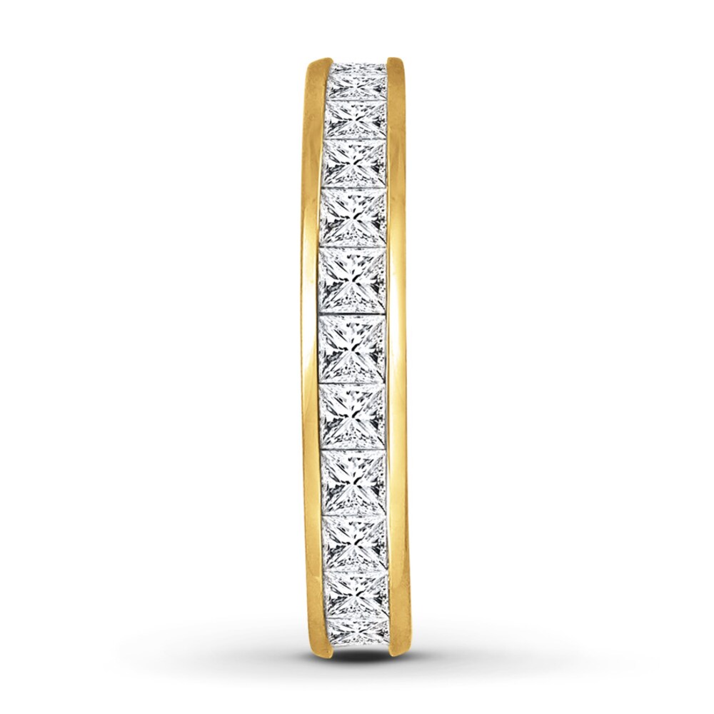 Diamond Eternity Band 2 ct tw Princess-cut 14K Yellow Gold PycbPxqu