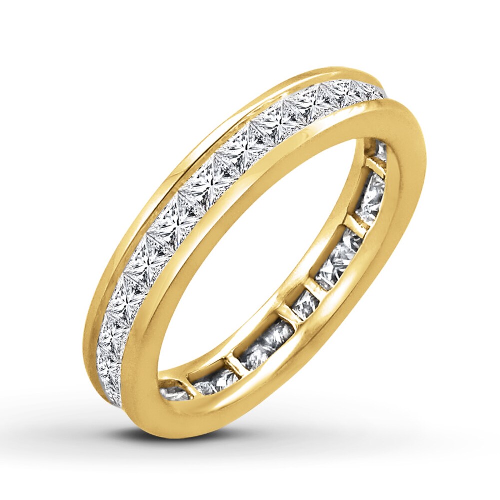 Diamond Eternity Band 2 ct tw Princess-cut 14K Yellow Gold PycbPxqu