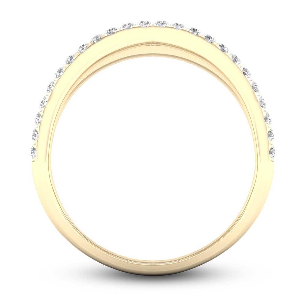 Diamond Ring 1 ct tw Round 10K Yellow Gold RbLu8t2b