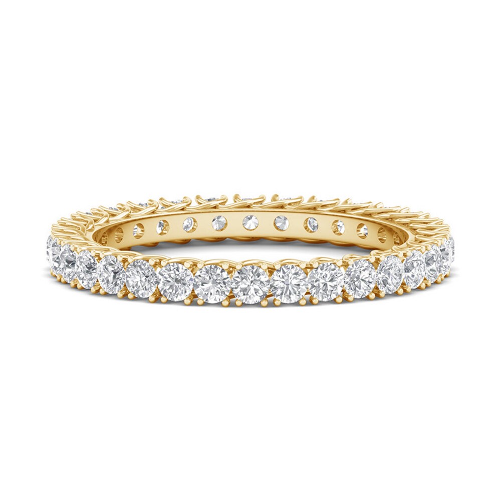 Diamond Eternity Band 1 ct tw Round 14K Yellow Gold TWU1XvsQ