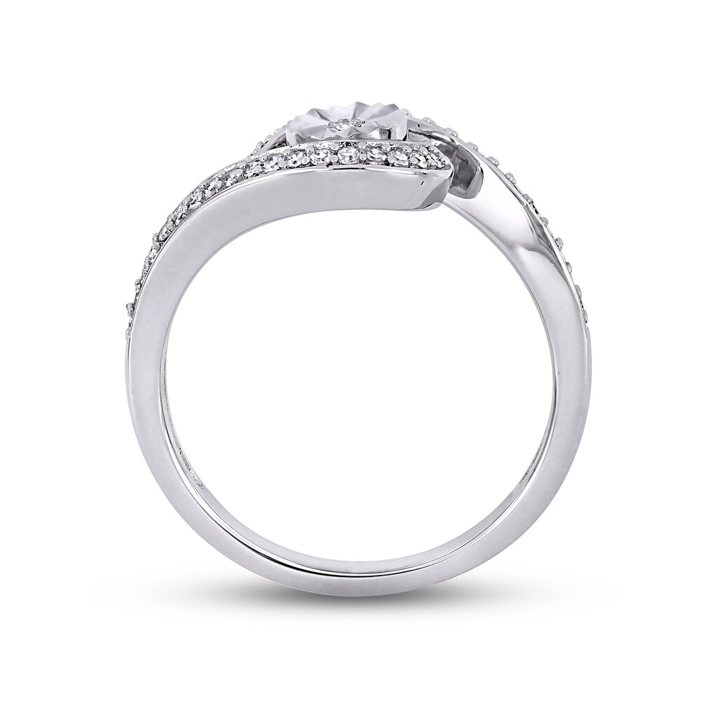 Diamond Ring 1/5 ct tw Round 10K White Gold UJCCiOJN