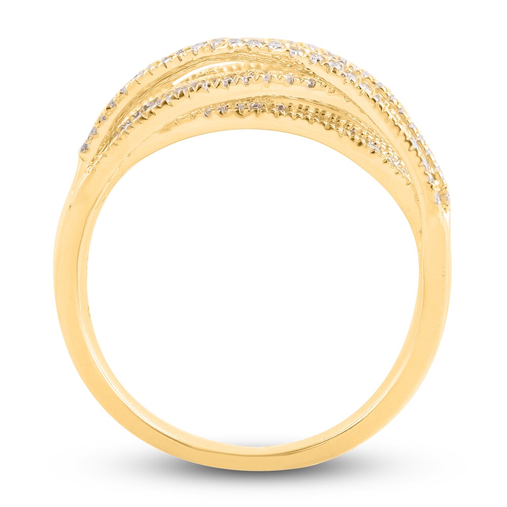 Diamond Ring 1/2 ct tw Round 14K Yellow Gold UMwby8iU