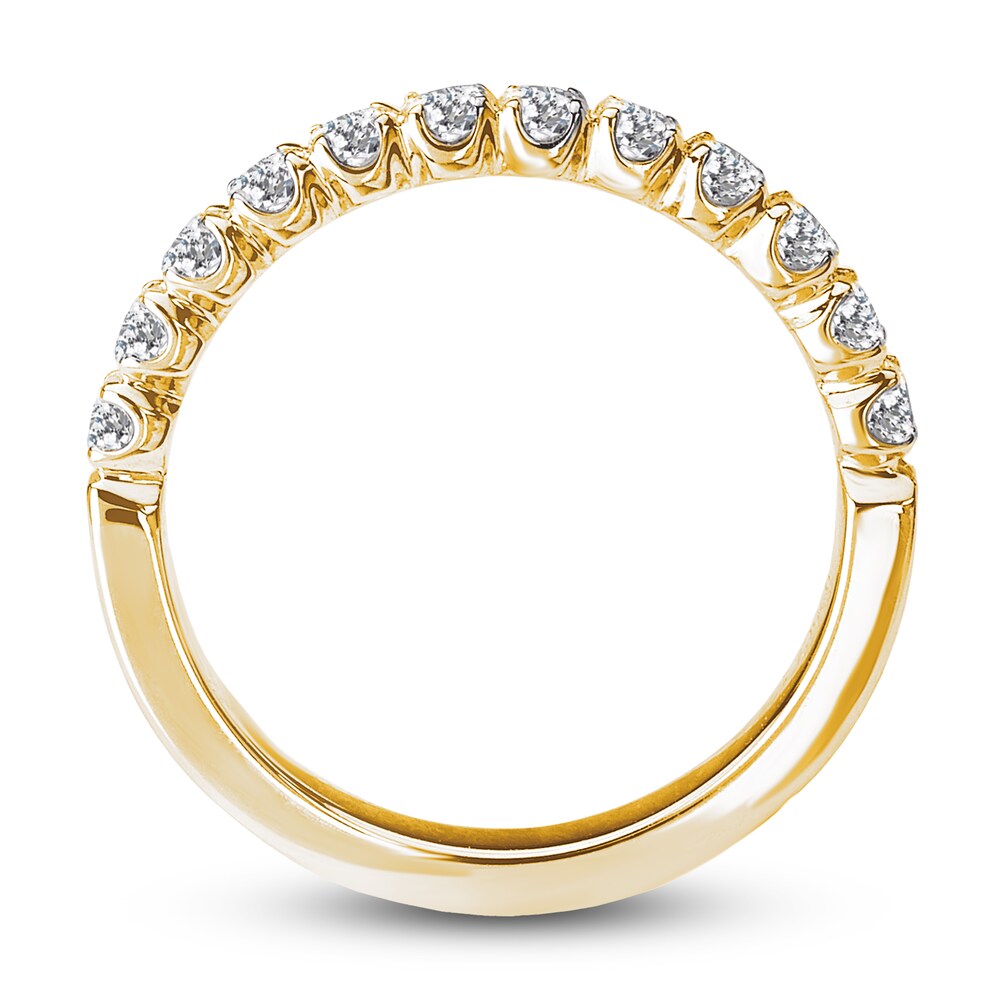 Diamond Anniversary Band 1/2 ct tw Round 14K Yellow Gold UlxKlvCX