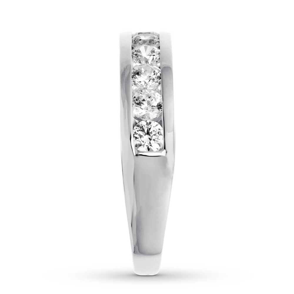 Hearts Desire Diamond Anniversary Band 1 ct tw 18K White Gold UzBsws6G