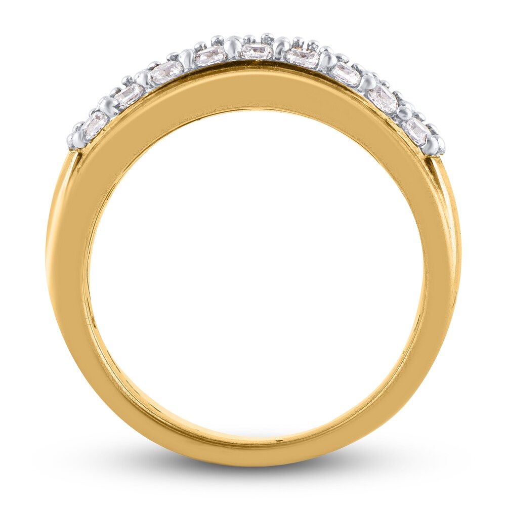 Diamond Anniversary Band 3/4 ct tw Round 14K Yellow Gold WbU2TG83