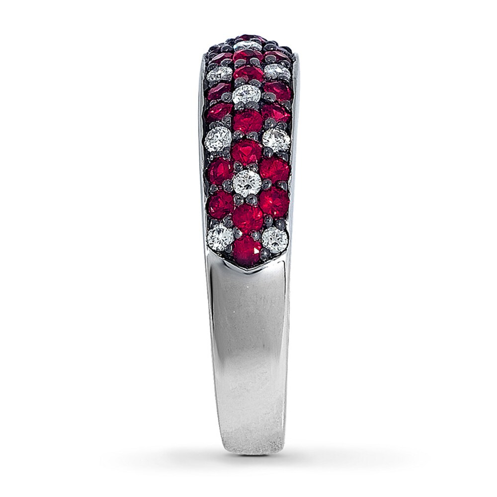 Le Vian Ruby Ring 1/5 ct tw Diamonds 14K Vanilla Gold XPYU5nit