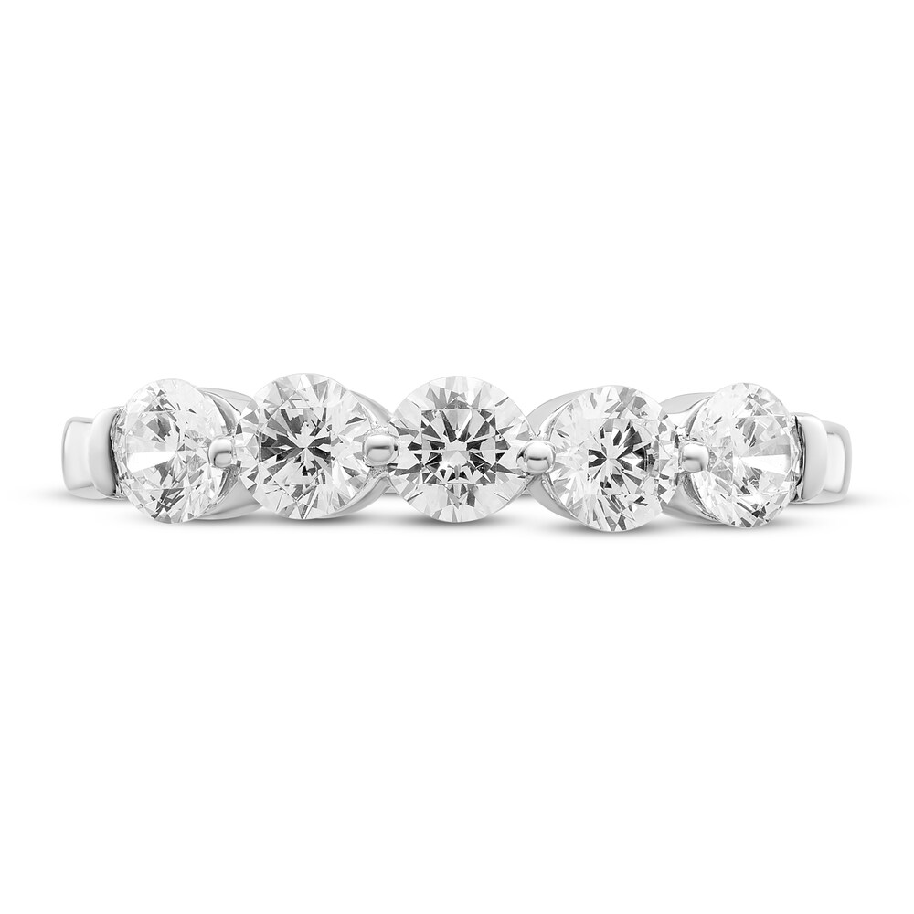 Diamond Anniversary Band 1 ct tw Round 14K White Gold XQZugKb4