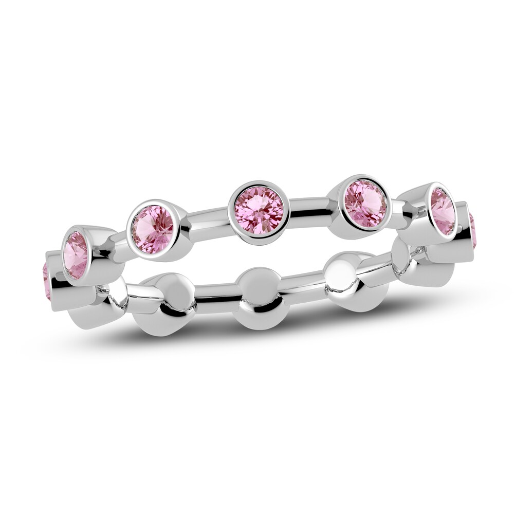 Juliette Maison Natural Pink Tourmaline Ring 10K White Gold Y1xRXreg [Y1xRXreg]