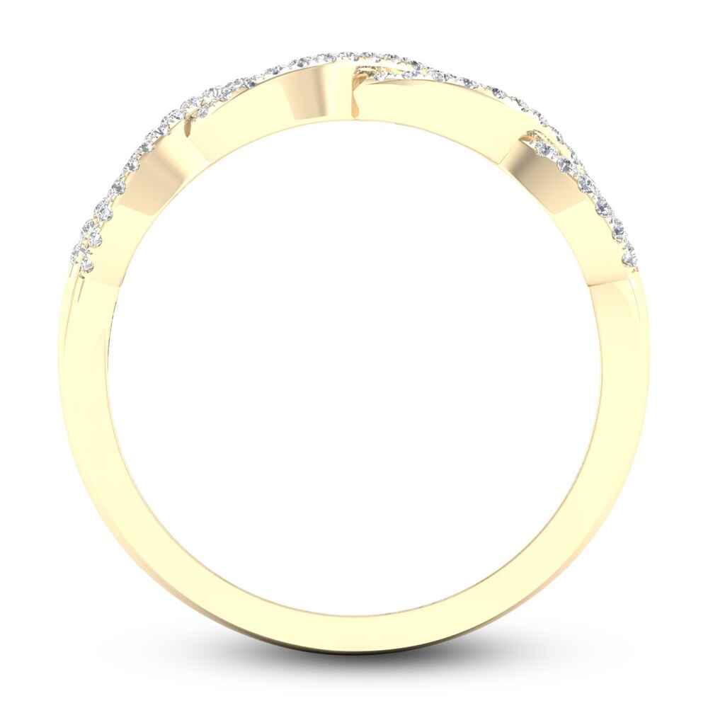 Diamond Ring 1/4 ct tw Round 10K Yellow Gold YGZ6lW49