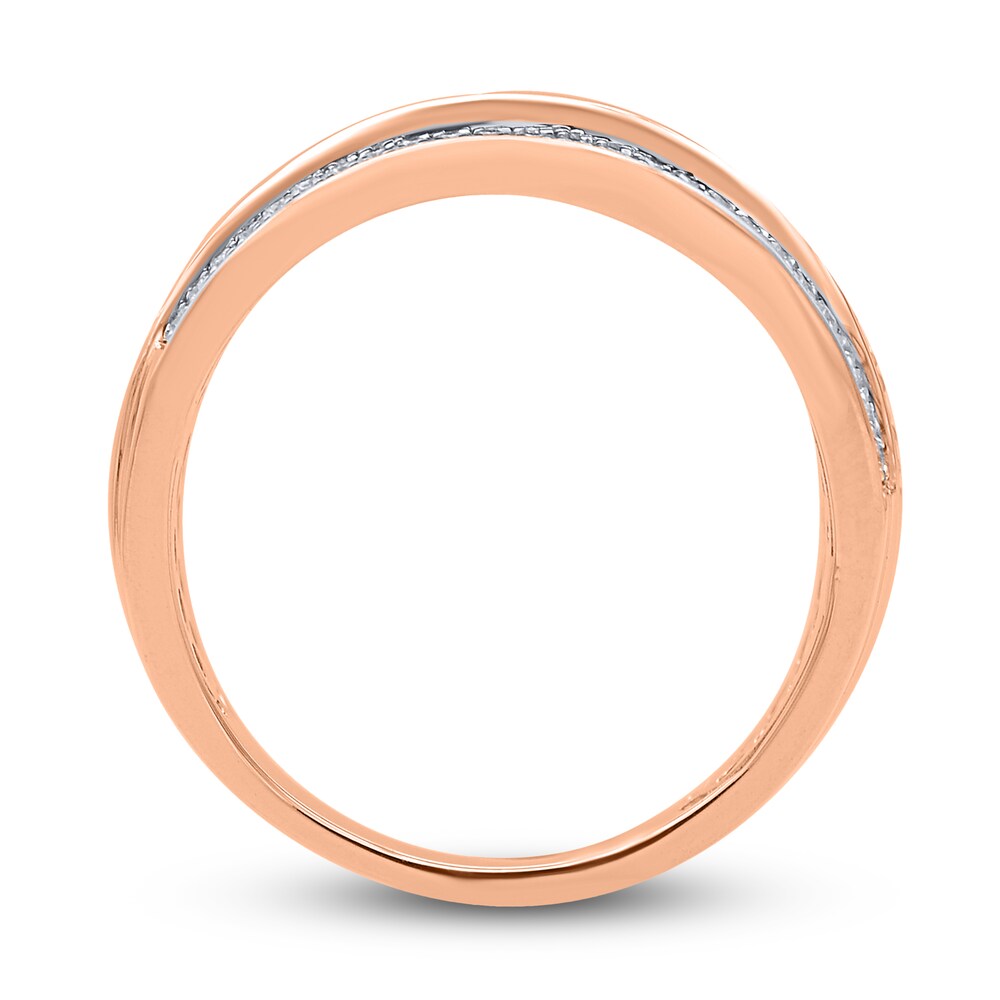 Diamond Anniversary Band 1 ct tw Round 14K Rose Gold Yk1Dea5D