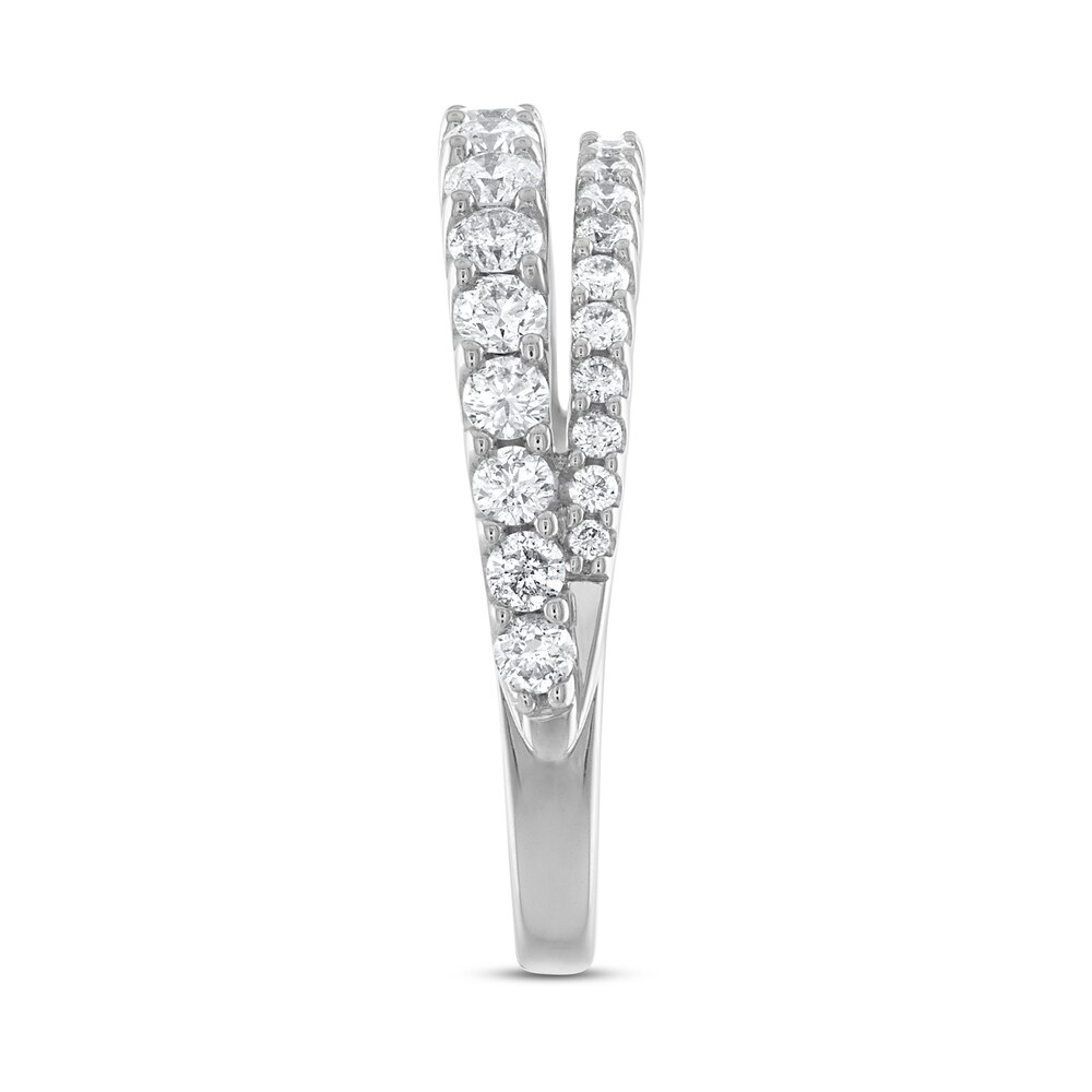 Diamond Ring 1 ct tw Round 14K White Gold YuhyOSrL