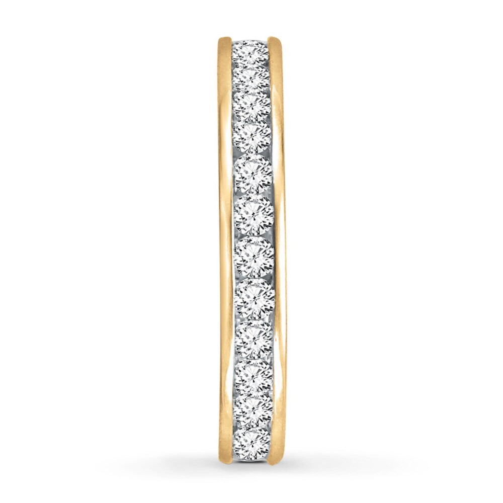 Diamond Eternity Band 1 ct tw Round-cut 14K Yellow Gold Z83gTM1M