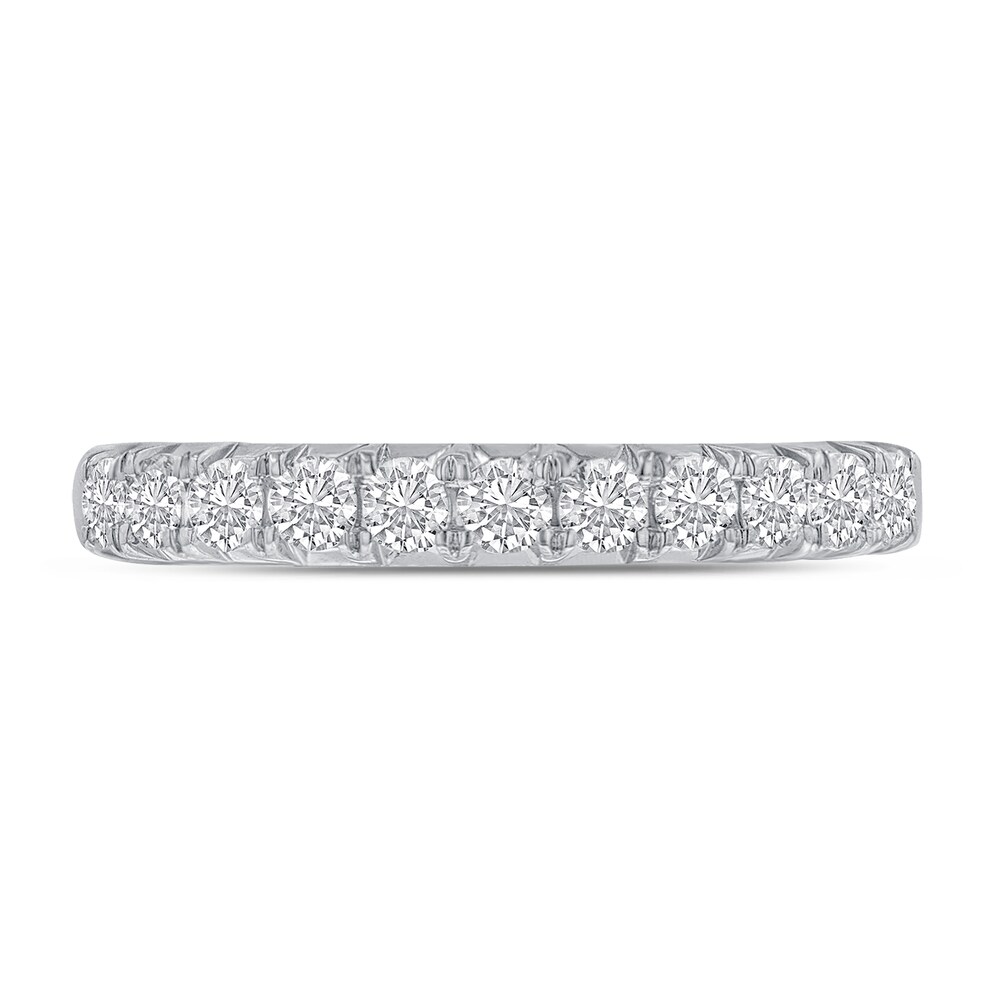 Diamond Anniversary Ring 1/2 ct tw Round 14K White Gold ZY54Wlbi