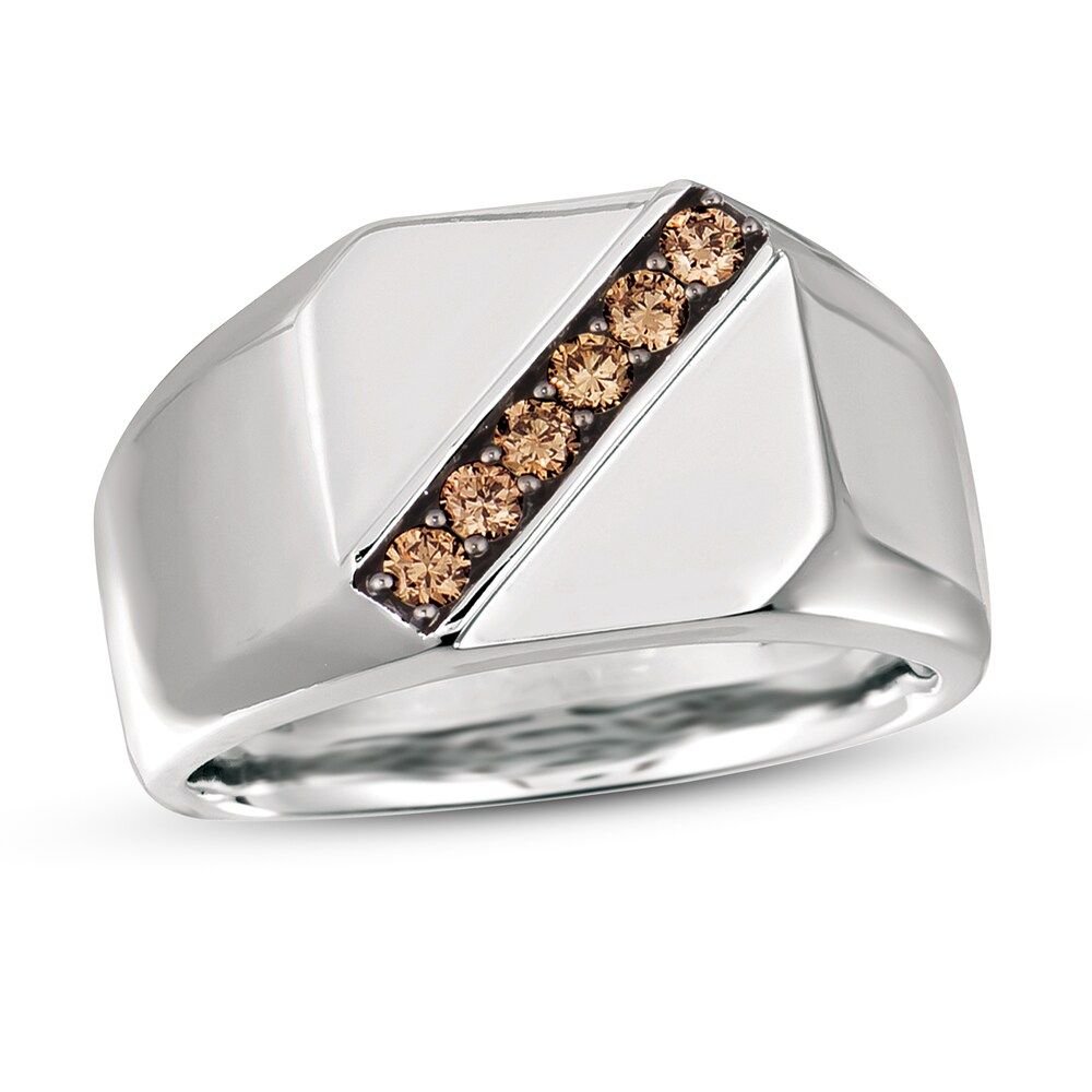 Le Vian Men's Diamond Ring 1/4 ct tw 14K Vanilla Gold aU9MqGA0