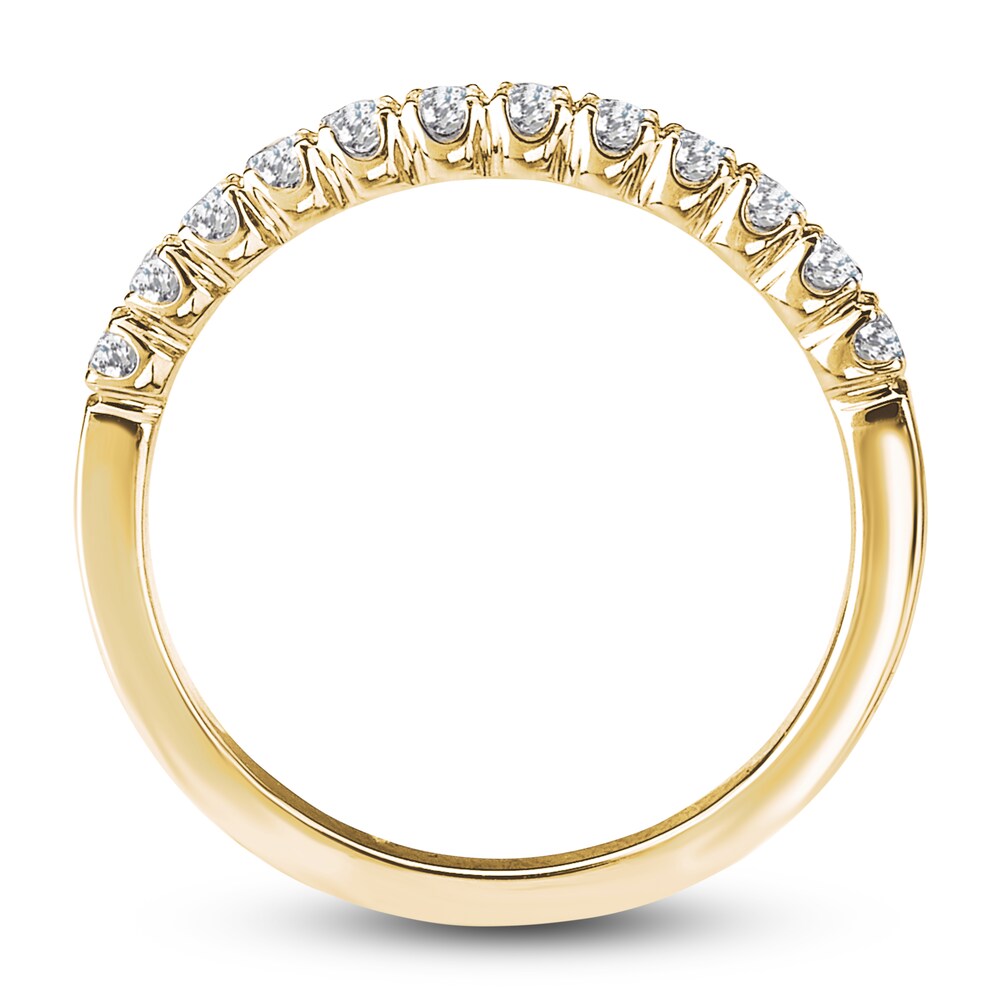 Diamond Anniversary Band 1/4 ct tw Round 14K Yellow Gold acv3w7pk