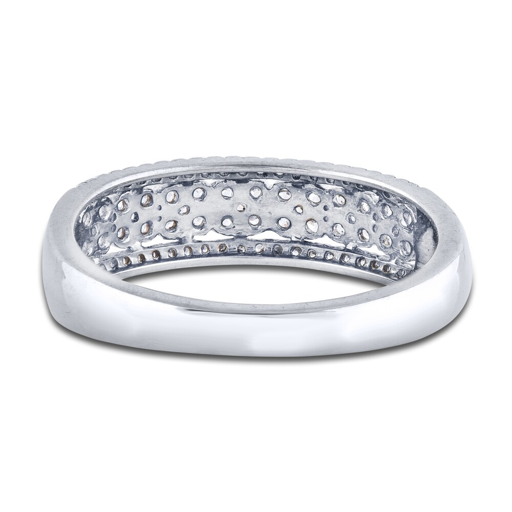 Diamond Anniversary Band 1/2 ct tw Round 14K White Gold c4Xw0bmT