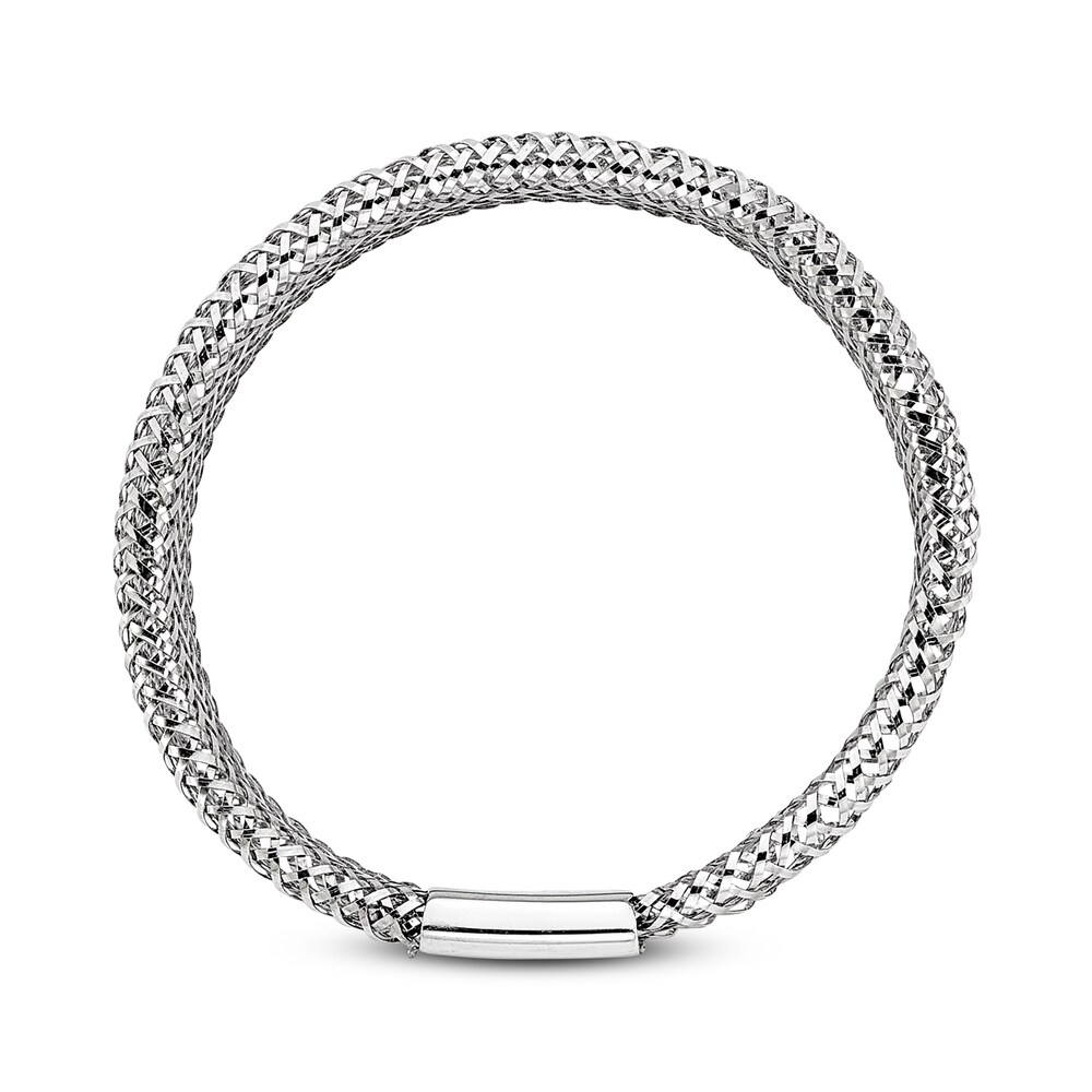 Polished Stretch Ring 14K White Gold choKD2eQ