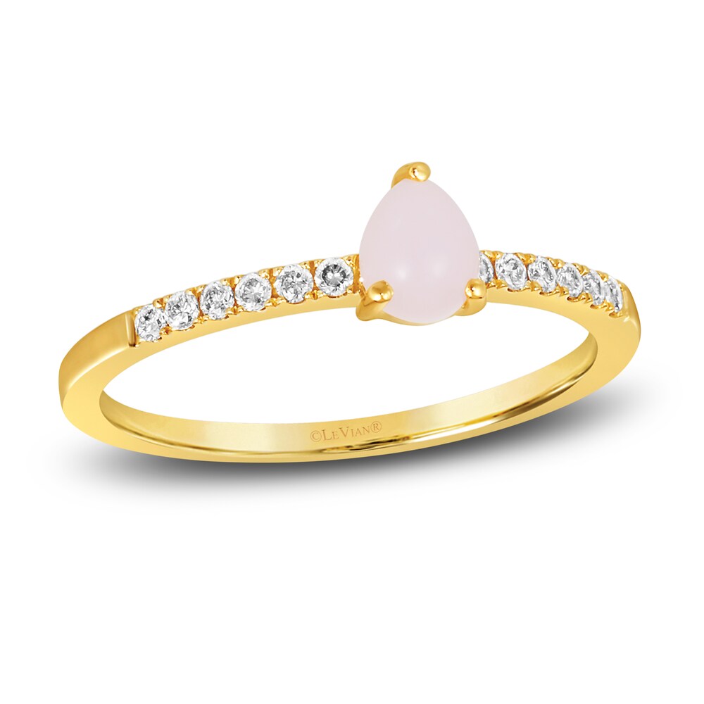 Le Vian Natural Opal Ring 1/10 ct tw Diamonds 14K Honey Gold dY1RrGZO