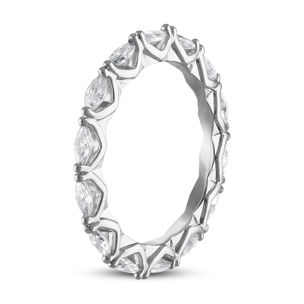 Diamond Eternity Band 1 ct tw Marquise-cut 14K White Gold dqo2M4lL