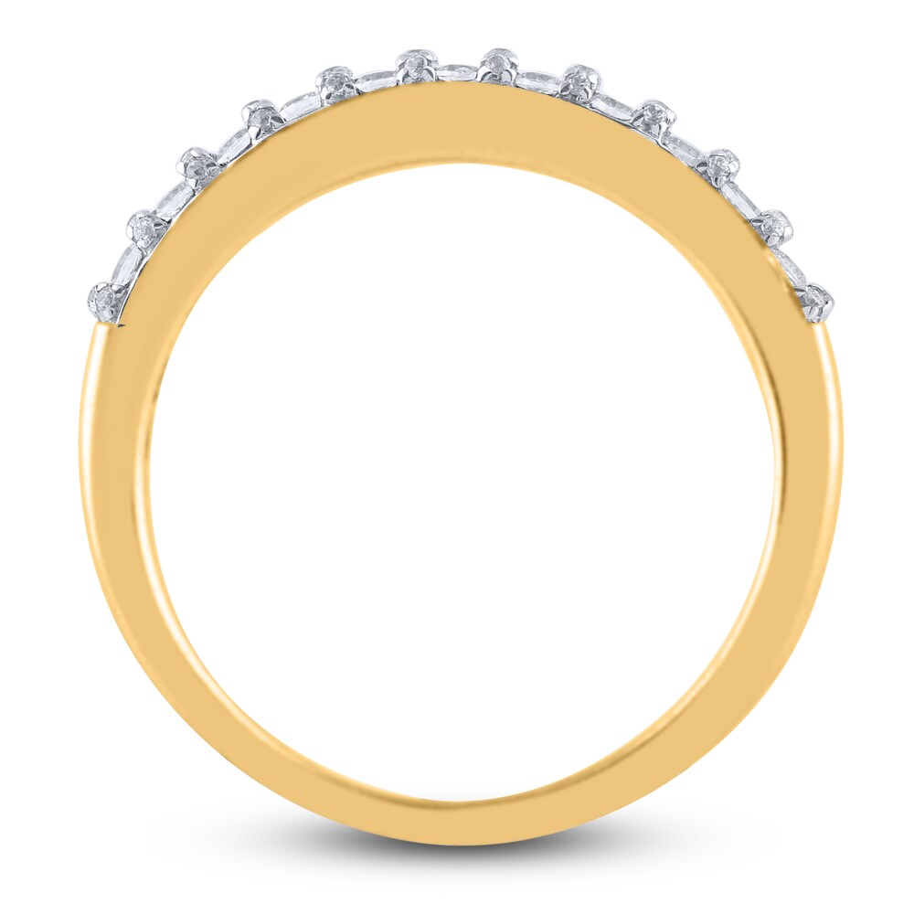 Diamond Wedding Band 1/4 ct tw Round 14K Yellow Gold eoqirtSg