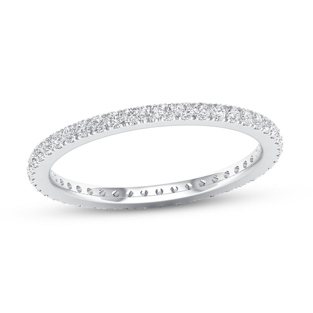 Diamond Eternity Band 1/3 ct tw Round 14K White Gold esh7nIIs