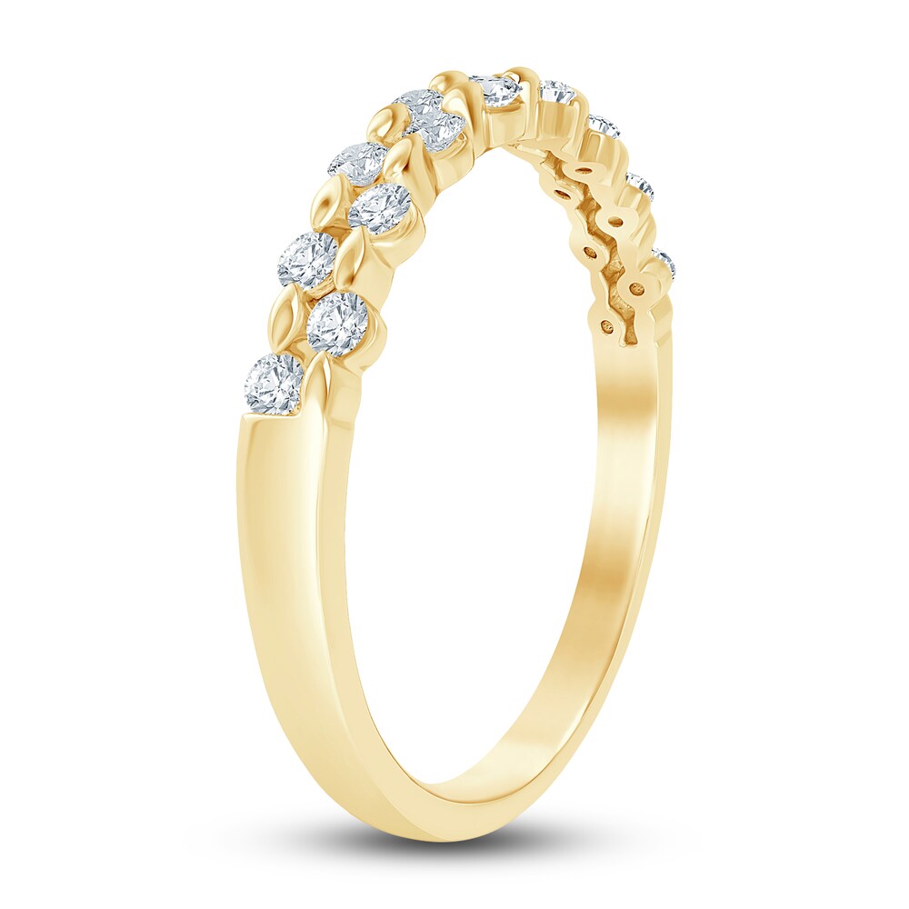 Diamond Anniversary Band 1/4 ct tw Round 14K Yellow Gold f2dknRJ7