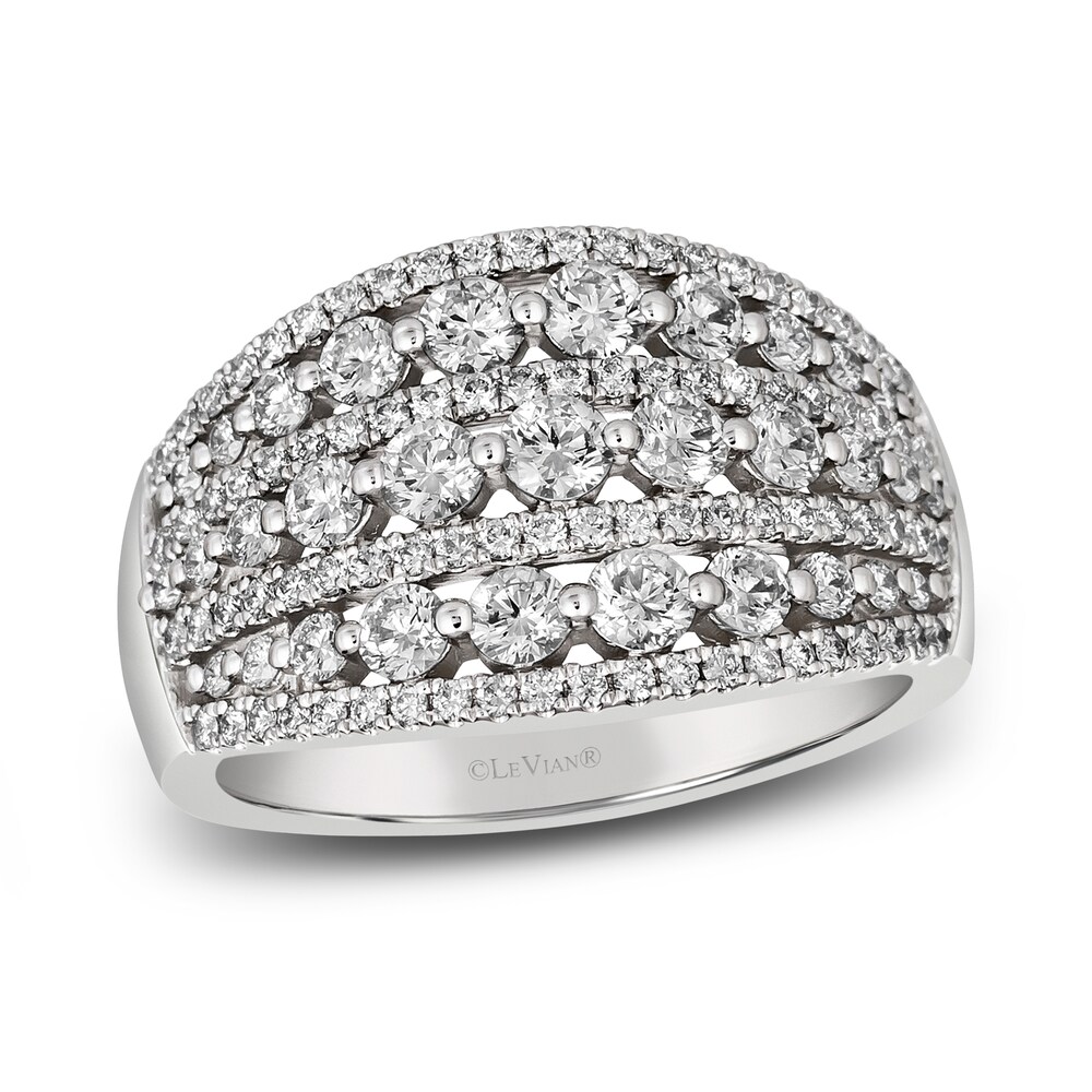 Le Vian Diamond Ring 1-3/8 ct tw Round Platinum fD1v5dOk