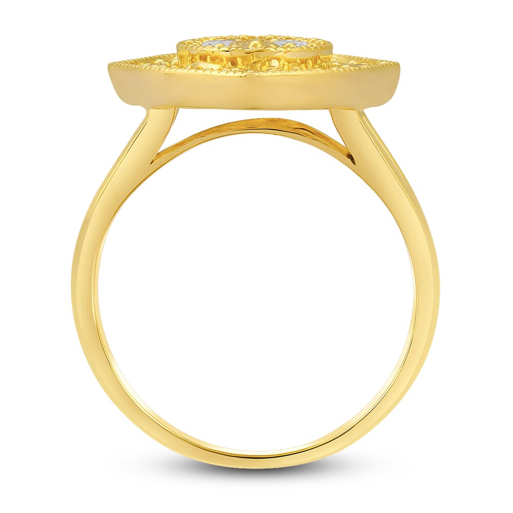 Diamond Ring 1 ct tw Round 14K Yellow Gold fS3zj9HR