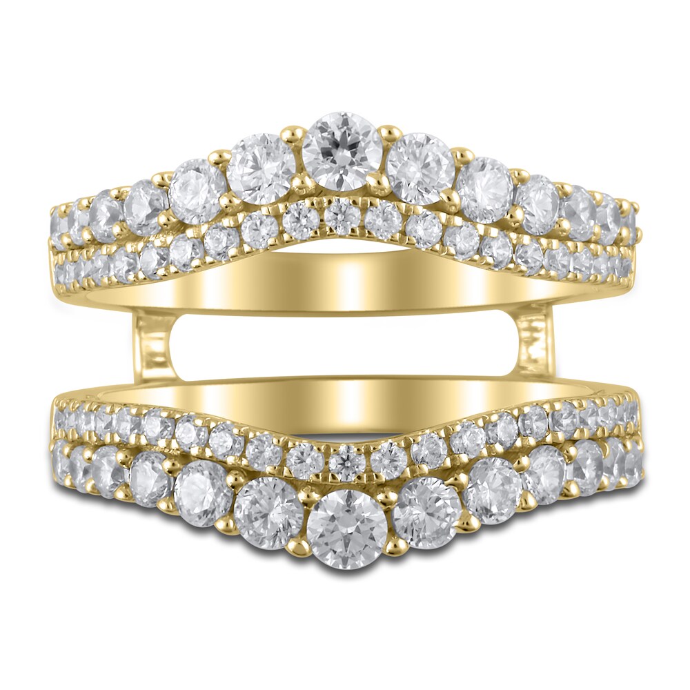 Diamond Enhancer Band 1-1/4 ct tw Round 14K Yellow Gold fhj7go8r