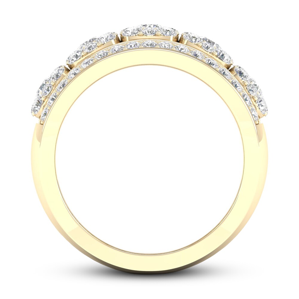 Diamond Anniversary Ring 1-1/2 ct tw 14K Yellow Gold fw6jIvo3