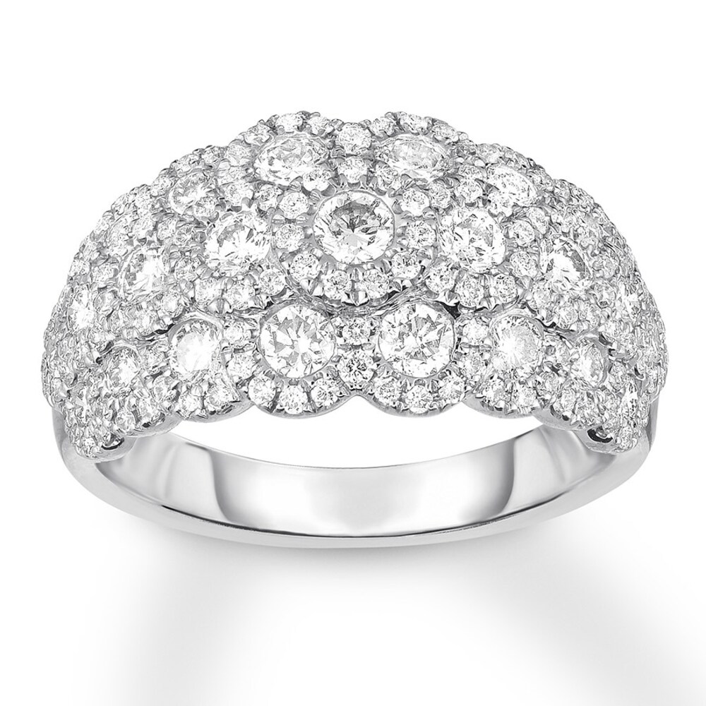 Diamond Ring 1-1/2 ct tw Round 14K White Gold gSLivFrb [gSLivFrb]